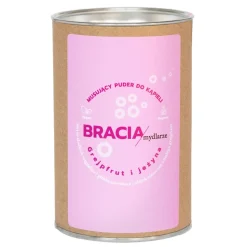 Bracia Mydlarze, musujący puder do kąpieli, Grejpfrut i jeżyna, 300 g