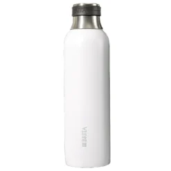 Brita, sodaTrio, butelka ze stali nierdzewnej 0,9l, biała, 1 szt.
