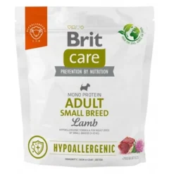 Brit Care Dog Hypoallergenic Adult Small Breed, hipoalergiczna karma dla dorosłych psów małych ras, jagnięcina, 1 kg