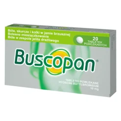 Buscopan, 10 mg, tabletki powlekane, 20 szt.