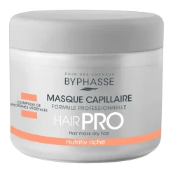 Byphasse Hair Pro, Nutritiv, bogata maska do włosów suchych, 500 ml