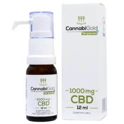 CannabiGold Terpenes+, 1000 mg CBD, krople, 12 ml