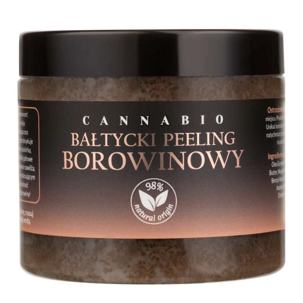 CannaBio, Bałtycki Peeling Borowinowy, 250 g