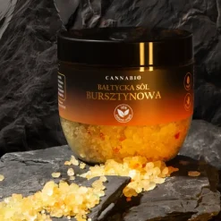 CannaBio, Bałtycki Peeling Bursztynowy, 250 g