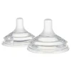 Canpol Babies, antykolkowy smoczek dwustrefowy Natural Shape, 3 m+, 2 szt.