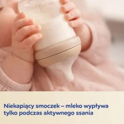 Canpol Babies, antykolkowy smoczek dwustrefowy Natural Shape, 3 m+, 2 szt.