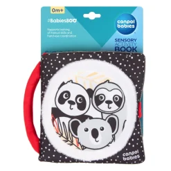 Canpol Babies BabiesBoo Panda, sensoryczna książeczka manipulacyjna, 1 szt.