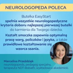Canpol Babies Easy Start, Sleepy Koala, butelka szeroka antykolkowa ze świecącymi uchwytami, różowa, 240 ml, 1 szt.