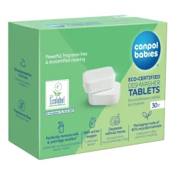 Canpol Babies Ekocertyfikowane tabletki do zmywarki, 30 szt.