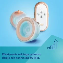 Canpol Babies MilkShell, podwójny mobilny laktator muszlowy, 1 szt.