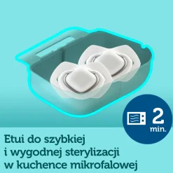 Canpol Babies, smoczek silikonowy, symetryczny, Royal Baby, 6-18 m, blue, 2 szt.