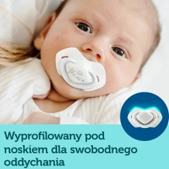 Canpol Babies, smoczek silikonowy, symetryczny, Royal Baby, 6-18 m, blue, 2 szt.