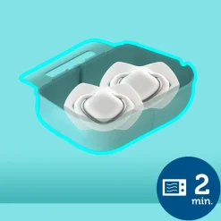 Canpol Babies, smoczek silikonowy, symetryczny, Bonjour Paris, 6-18 m, blue, 2 szt.