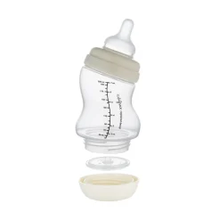 Canpol Babies S-Shape by Difrax, butelka antykolkowa szeroka PP, 200 ml
