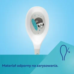 Canpol Babies, łyżki z melaminy Exotic Animals, szary, 2 szt.