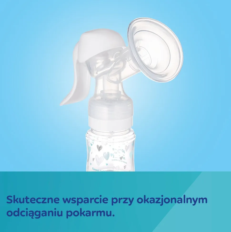 Canpol Basic Care, laktator ręczny, 1 szt.