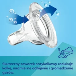 Canpol Easy Start, butelka antykolkowa GOLD, 3m+,  240 ml