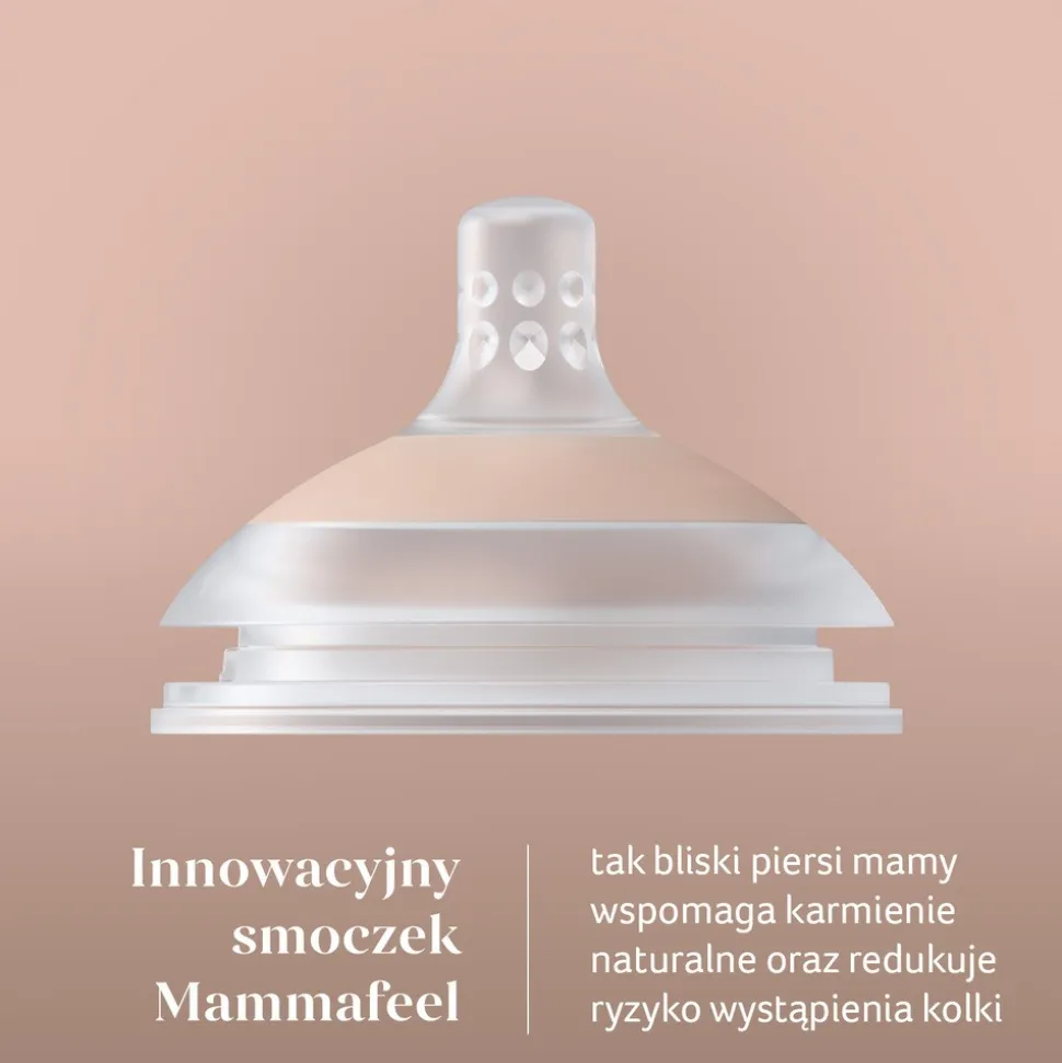 Canpol Lovi Mammafeel, smoczek dynamiczny 6m+,1 szt.