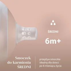 Canpol Lovi Mammafeel, smoczek dynamiczny 6m+,1 szt.