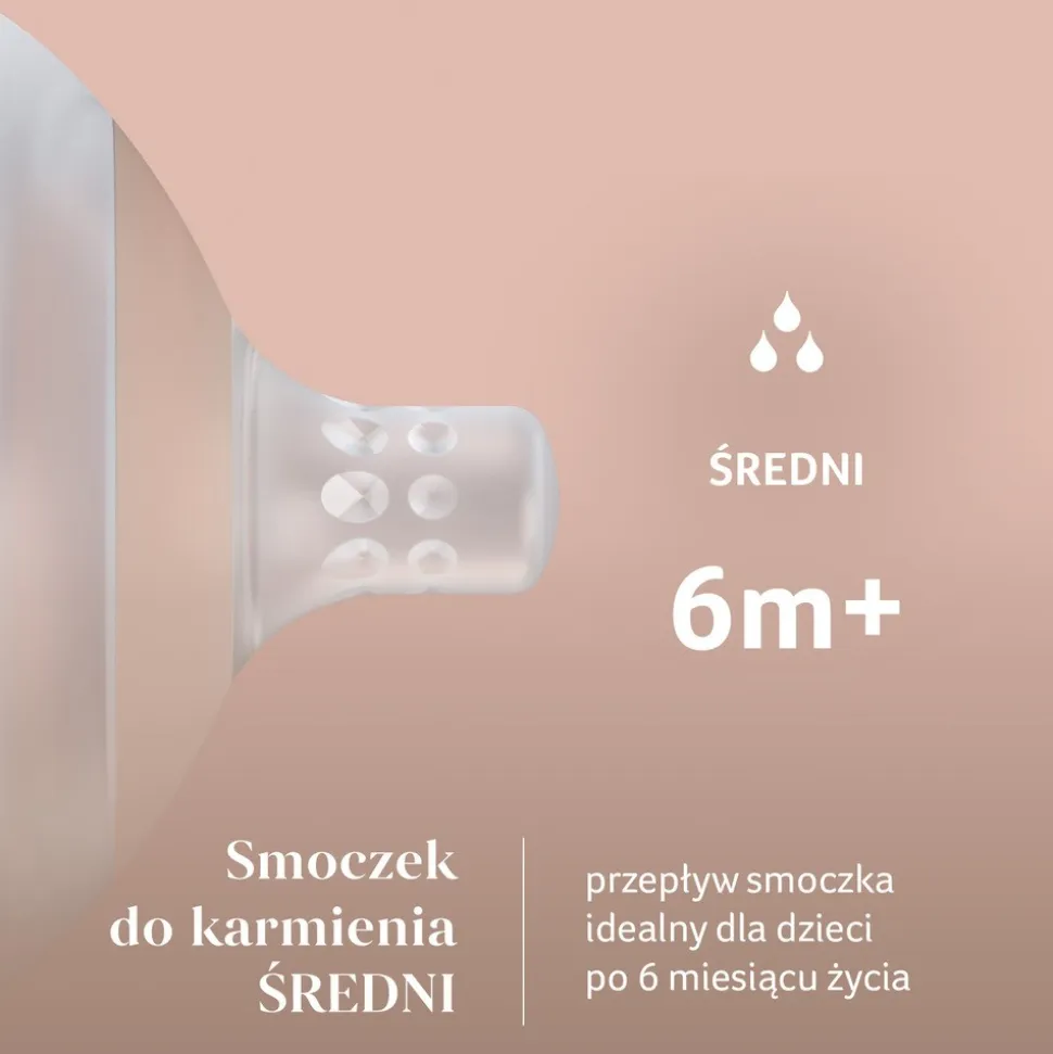Canpol Lovi Mammafeel, smoczek dynamiczny 6m+,1 szt.