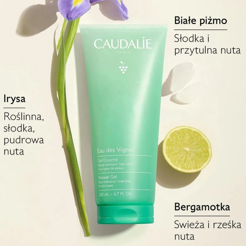 Caudalie Eau des Vignes, żel pod prysznic, 200 ml