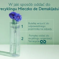 Caudalie Vinoclean, migdałowe mleczko do demakijażu, 200 ml