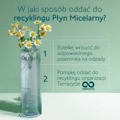 Caudalie Vinoclean, płyn micelarny do demakijażu, 200 ml