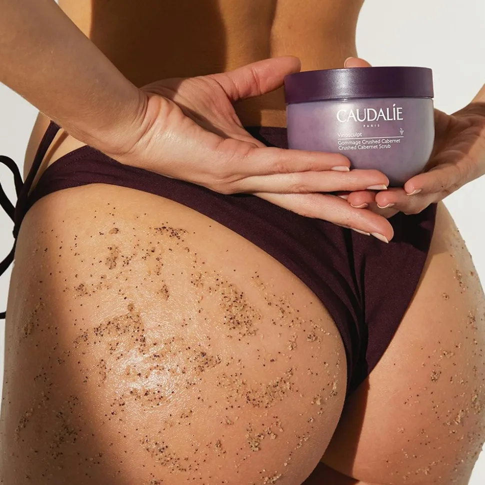 Caudalie Vinosculpt Crushed Cabernet, peeling do ciała, 250 g