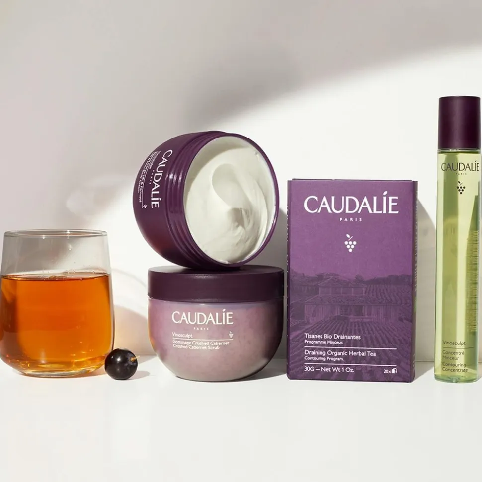 Caudalie Vinosculpt Crushed Cabernet, peeling do ciała, 250 g