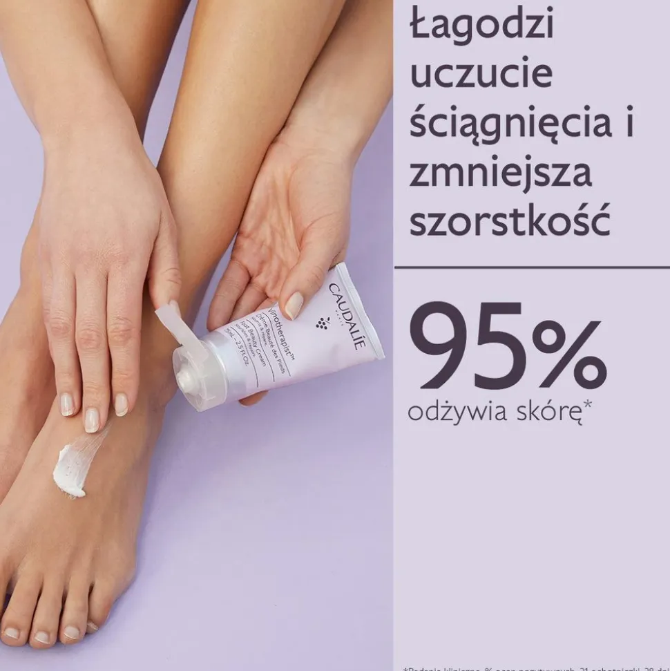Caudalie Vinotherapist, regenerujący krem do stóp, 75 ml