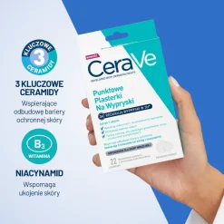 CeraVe, punktowe plasterki na wypryski, 22 szt.