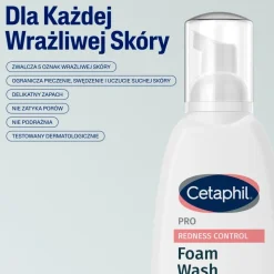 Cetaphil PRO Redness Control, pianka do mycia, 236 ml