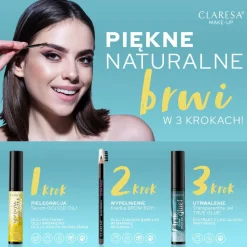 Claresa Go(o)d Oil!, serum olejowe do rzęs i brwi z olejem rycynowym, 8 g