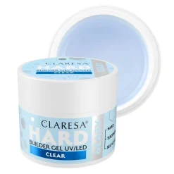Claresa Hard&Easy Builder Gel, żel budujący do paznokci, Clear, 45 g