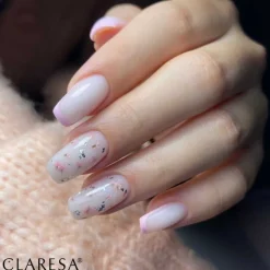 Claresa Soft&Easy Builder Gel, żel budujący do paznokci, Milky White, 12 g