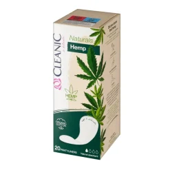 Cleanic Naturals Organic Cotton&Hemp, wkładki, 20 szt.
