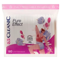 Cleanic Pure Effect, patyczki higieniczne, 160 szt.