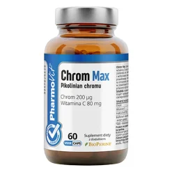 Clean Label Pharmovit, Chrom Max Pikolinian chromu, kapsułki, 60 szt.
