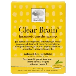 Clear Brain, tabletki, 60 szt.