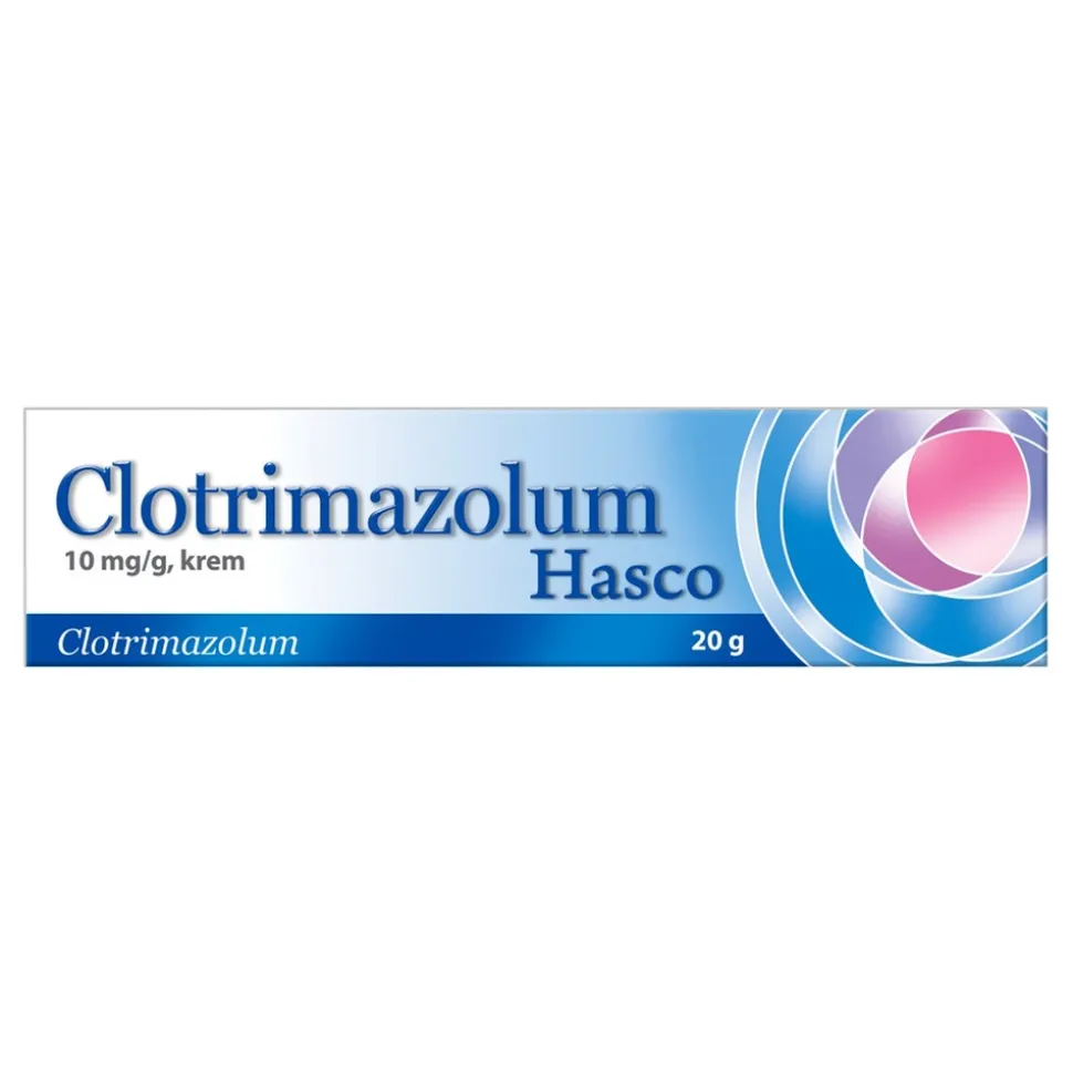 Clotrimazolum Hasco, 10 mg/g, krem, 20 g