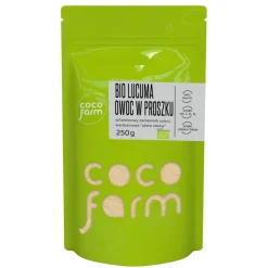Coco Farm, Bio lucuma, owoc w proszku, 250 g