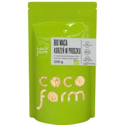 Coco Farm, Maca bio korzeń w proszku, 250 g