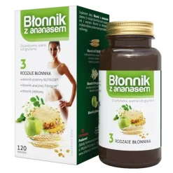Colfarm Błonnik z ananasem, tabletki, 120 szt.