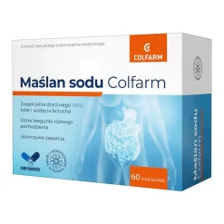Colfarm, Maślan sodu, kapsułki, 60 szt.