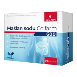 Colfarm, Maślan sodu 600, kapsułki, 60 szt.