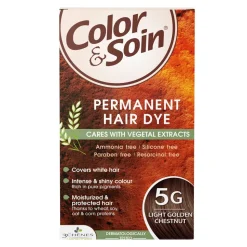 Color&Soin, farba do włosów, jasnozłocisty szatyn (5G), 135ml
