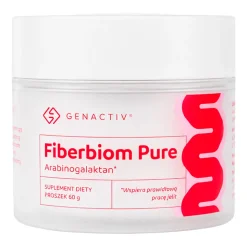 Colostrum Fiberbiom Pure, Arabinogalaktan, proszek, 60 g