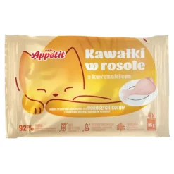 Comfy Appetit, kurczak w rosole dla kota, 4 x 85 g