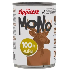 Comfy Appetit Mono Jeleń, mokra karma dla psa, 400 g