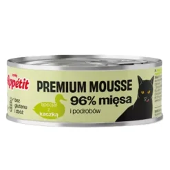 Comfy Appetit Premium Mousse, kaczka, mokra karma dla kotów, 85 g